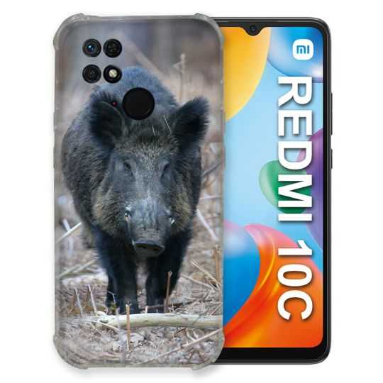 Coque Pour Xiaomi Redmi 10C Chasse Sanglier Pin