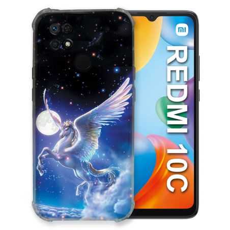 Coque Pour Xiaomi Redmi 10C Fantastique Licorne Céleste