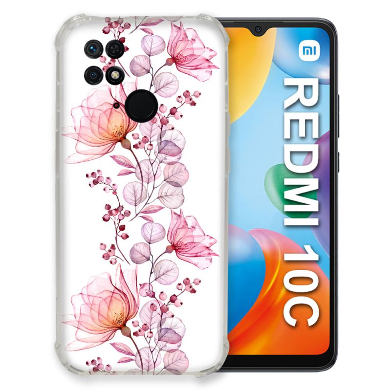 Coque Pour Xiaomi Redmi 10C Fleur Eclosion