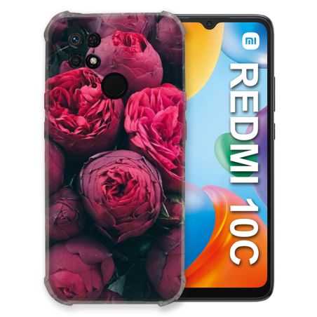 Coque Pour Xiaomi Redmi 10C Fleur Pivoine