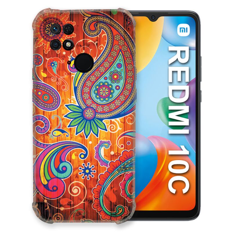 Coque Pour Xiaomi Redmi 10C Fleur Psychedelic
