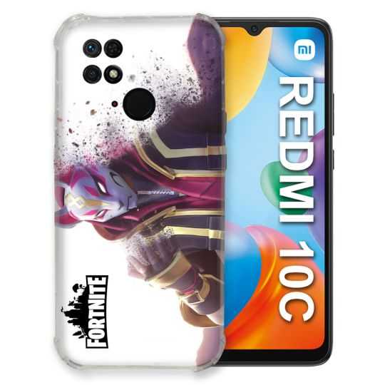 Coque Pour Xiaomi Redmi 10C Fortnite Blanc