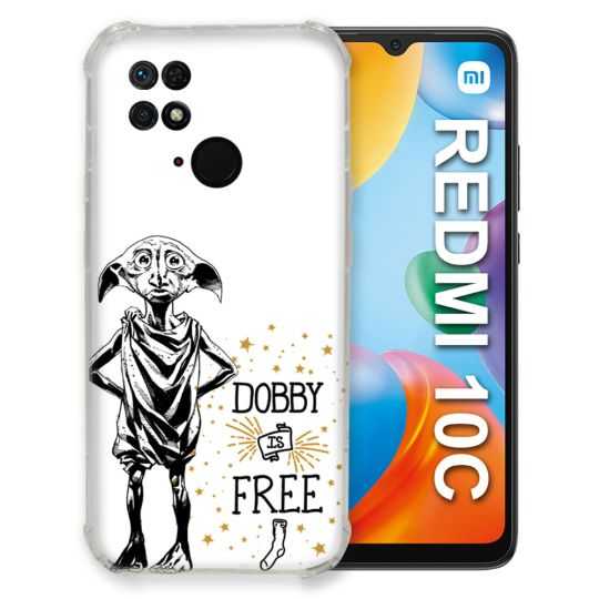 Coque Pour Xiaomi Redmi 10C Harry Potter Dobby Free Blanc