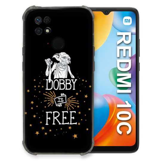 Coque Pour Xiaomi Redmi 10C Harry Potter Dobby Free Noir