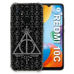Coque Pour Xiaomi Redmi 10C Harry Potter Hollows Triangle Noir
