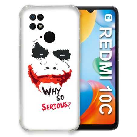 Coque Pour Xiaomi Redmi 10C Joker Blanc