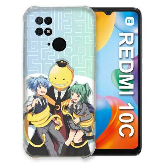 Coque Pour Xiaomi Redmi 10C Manga Assassination Classroom Kuro Trio