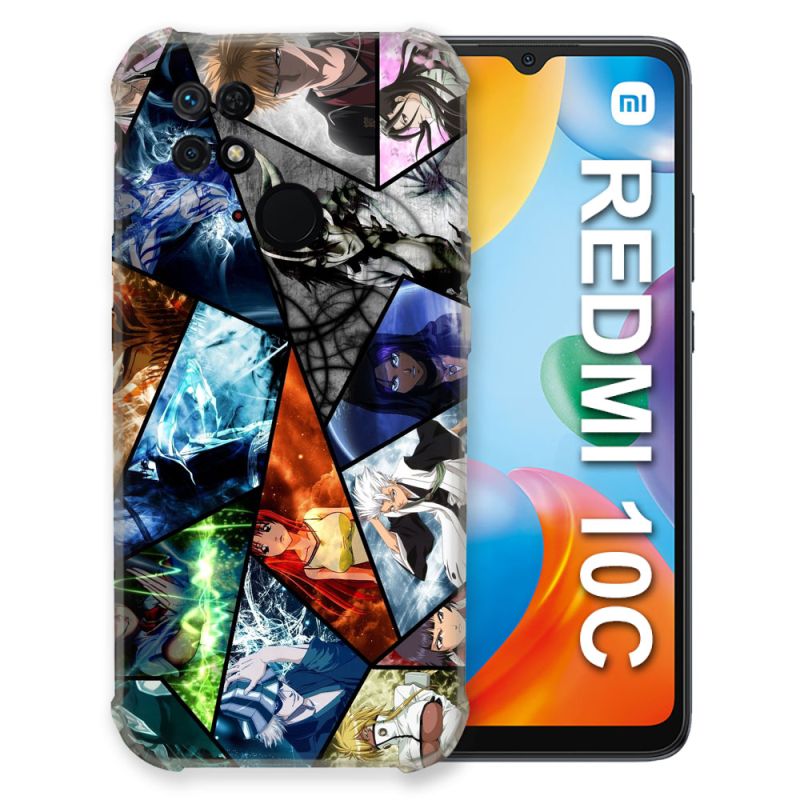 Coque Pour Xiaomi Redmi 10C Manga Bleach Pele Mele