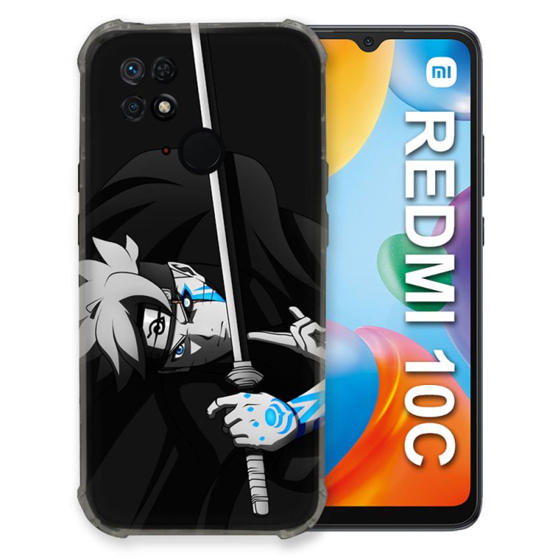 Coque Pour Xiaomi Redmi 10C Manga Boruto Epée