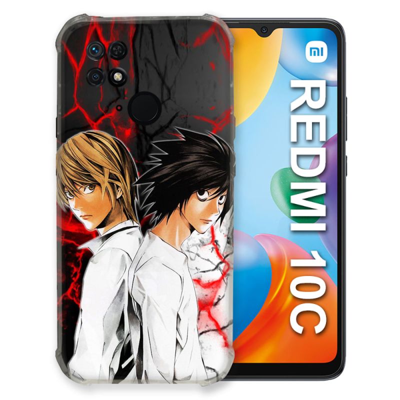 Coque Pour Xiaomi Redmi 10C Manga Death Note Duo
