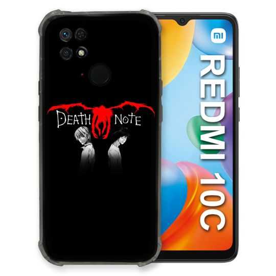 Coque Pour Xiaomi Redmi 10C Manga Death Note Noir