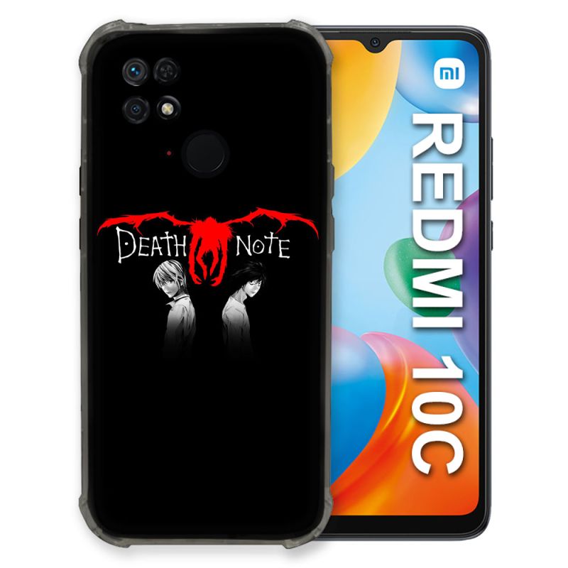Coque Pour Xiaomi Redmi 10C Manga Death Note Noir