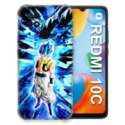 Coque Pour Xiaomi Redmi 10C Manga Dragon Ball Gogeta Lumiere