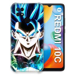 Coque Pour Xiaomi Redmi 10C Manga Dragon Ball Gogeta Visage