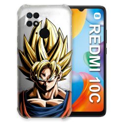 Coque Pour Xiaomi Redmi 10C Manga Dragon Ball Sangoku Portrait