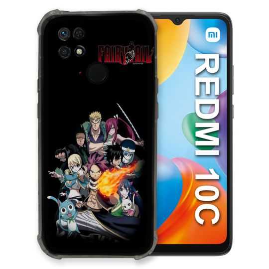Coque Pour Xiaomi Redmi 10C Manga Fairy Tail Logo Team
