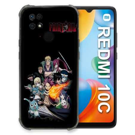 Coque Pour Xiaomi Redmi 10C Manga Fairy Tail Logo Team