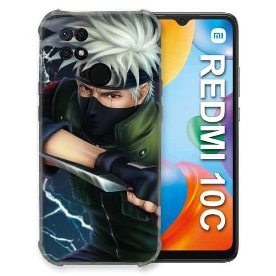 Coque Pour Xiaomi Redmi 10C Manga Naruto Kakashi