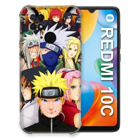 Coque Pour Xiaomi Redmi 10C Manga Naruto Team