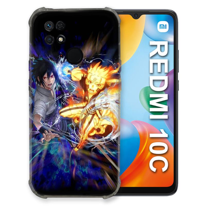 Coque Pour Xiaomi Redmi 10C Manga Naruto VS