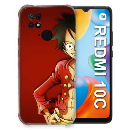 Coque Pour Xiaomi Redmi 10C Manga One Piece Luffy