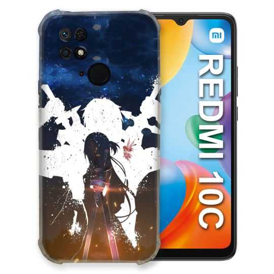 Coque Pour Xiaomi Redmi 10C Manga SAO sword Art Online Asuna