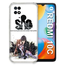 Coque Pour Xiaomi Redmi 10C Manga SAO sword Art Online Blanc