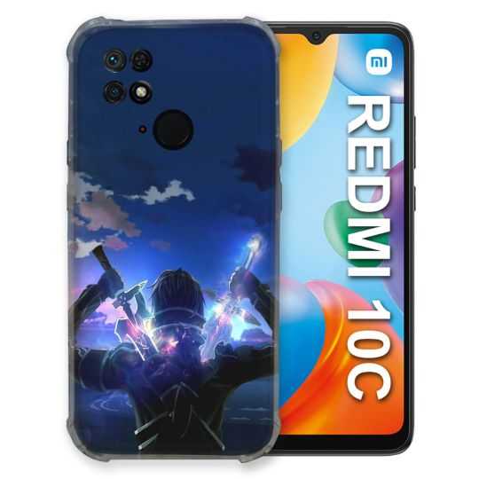 Coque Pour Xiaomi Redmi 10C Manga SAO sword Art Online Epee
