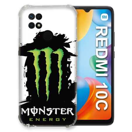 Coque Pour Xiaomi Redmi 10C Monster Energy Tache