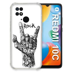 Coque Pour Xiaomi Redmi 10C Musique Rock Main