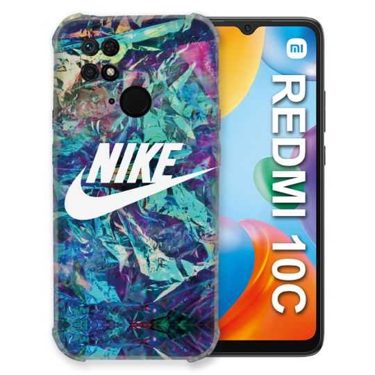 Coque Pour Xiaomi Redmi 10C Nike Turquoise