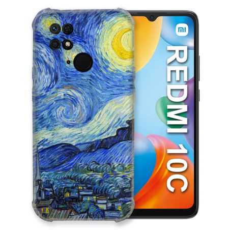 Coque Pour Xiaomi Redmi 10C Peinture La nuit étoilée