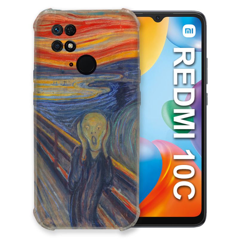 Coque Pour Xiaomi Redmi 10C Peinture Le Cri