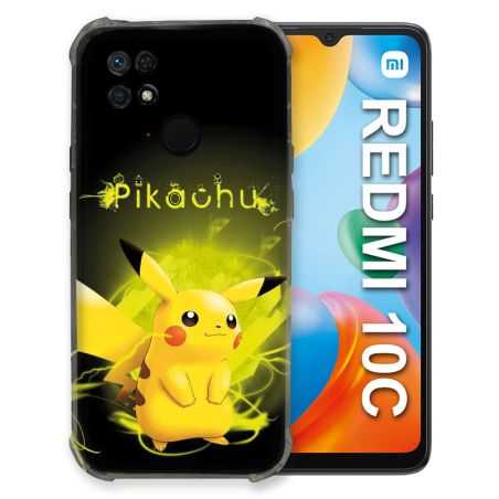 Coque Pour Xiaomi Redmi 10C Pokemon Pikachu Eclair