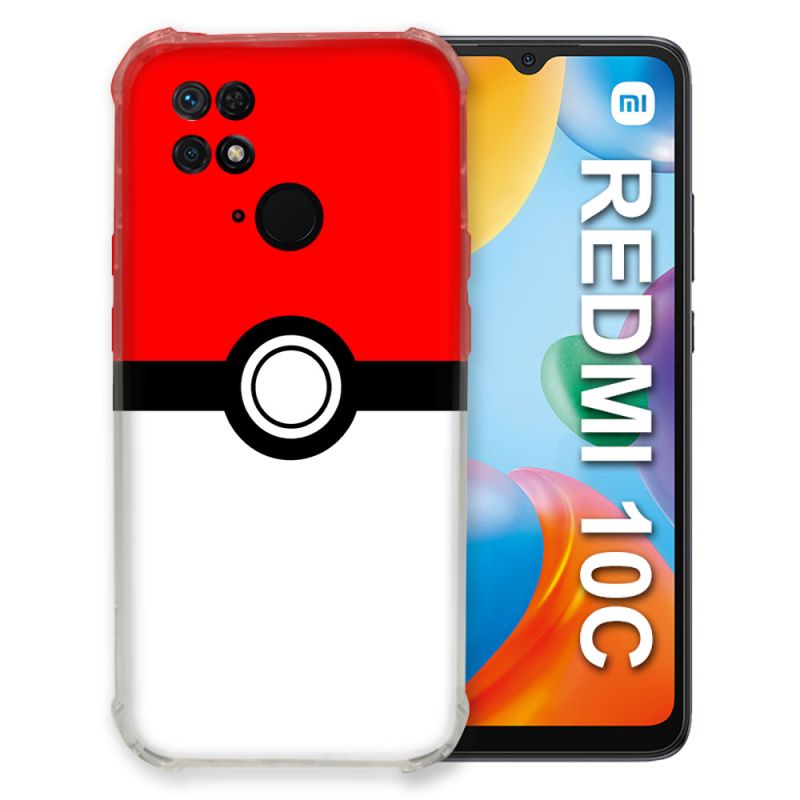 Coque Pour Xiaomi Redmi 10C Pokemon Pokeball