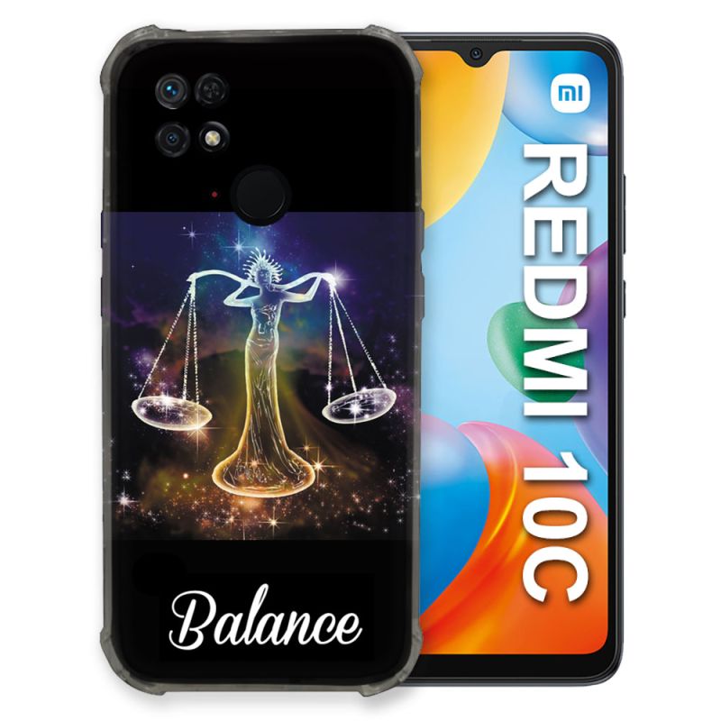 Coque Pour Xiaomi Redmi 10C Signe Zodiaque 2 Balance