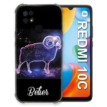 Coque Pour Xiaomi Redmi 10C Signe Zodiaque 2 Bélier