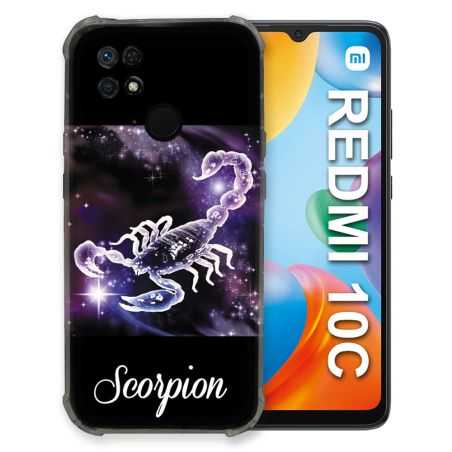 Coque Pour Xiaomi Redmi 10C Signe Zodiaque 2 Scorpion