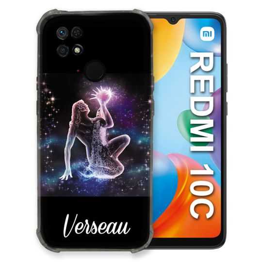 Coque Pour Xiaomi Redmi 10C Signe Zodiaque 2 Verseau