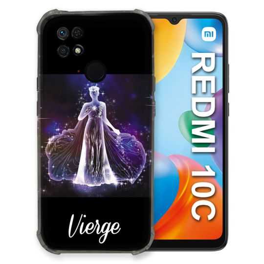 Coque Pour Xiaomi Redmi 10C Signe Zodiaque 2 Vierge