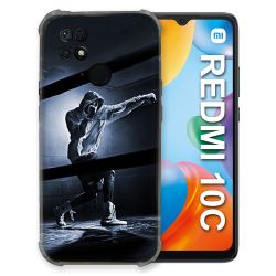 Coque Pour Xiaomi Redmi 10C Sport Boxe Poing