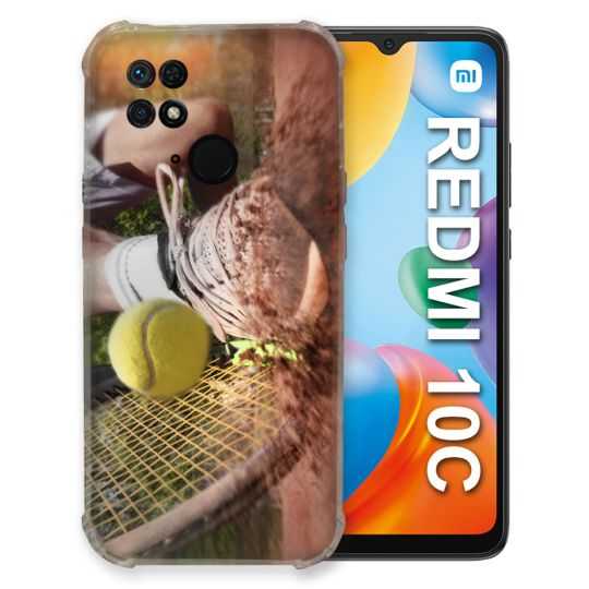 Coque Pour Xiaomi Redmi 10C Sport Tennis Glissade