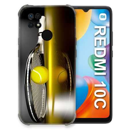 Coque Pour Xiaomi Redmi 10C Sport Tennis Reflet