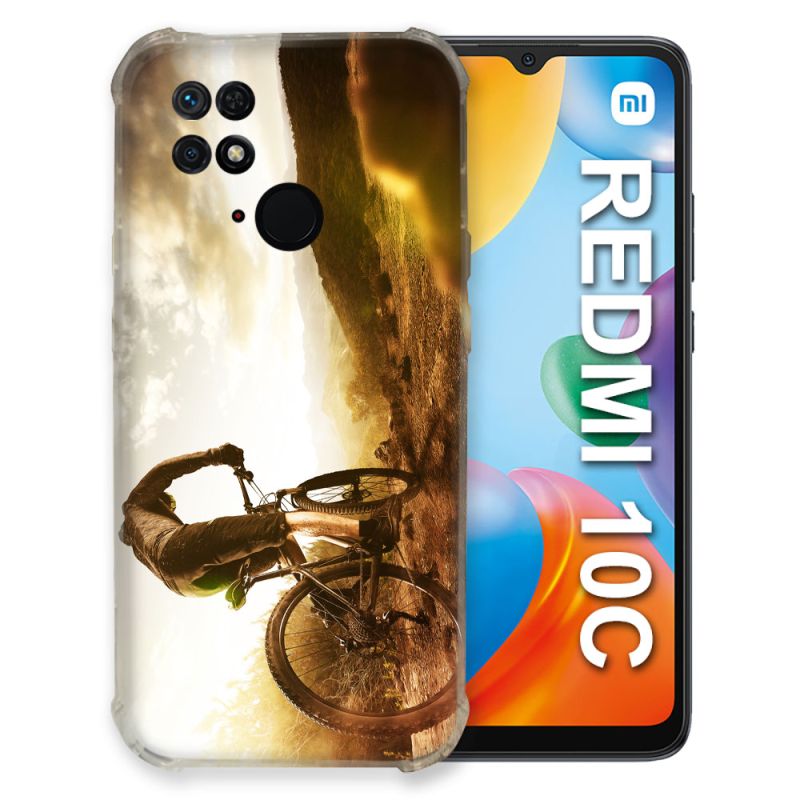 Coque Pour Xiaomi Redmi 10C Sport VTT Soleil
