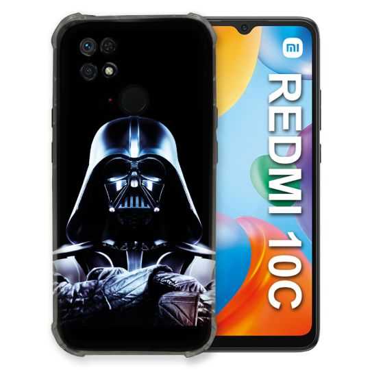 Coque Pour Xiaomi Redmi 10C Star Wars - Dark Vador Noir