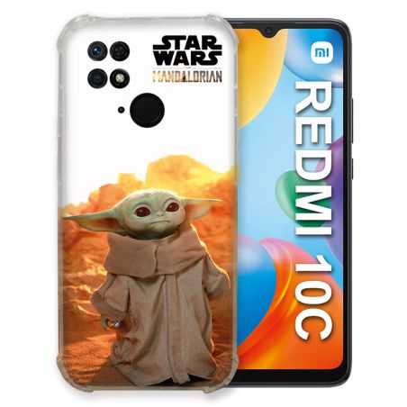 Coque Pour Xiaomi Redmi 10C Star Wars - Yoda bebe soleil