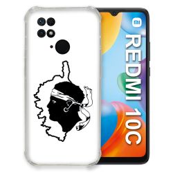 Coque Pour Xiaomi Redmi 10C Voyage Corse Blanc