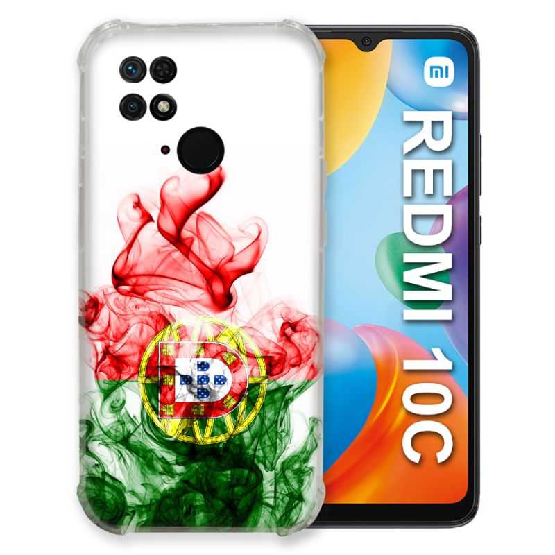 Coque Pour Xiaomi Redmi 10C Voyage Portugal Flamme