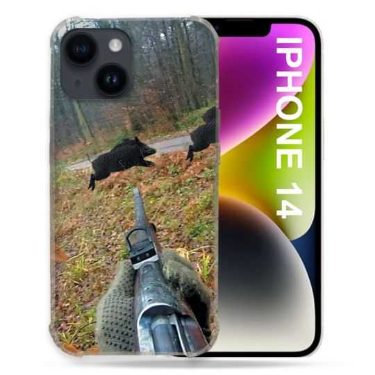 Coque Compatible MagSafe Pour Iphone 14 (6.1) Chasse Vision Tir