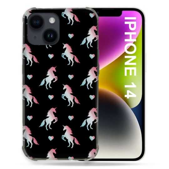 Coque Compatible MagSafe Pour Iphone 14 (6.1) Fantastique Licorne Pattern